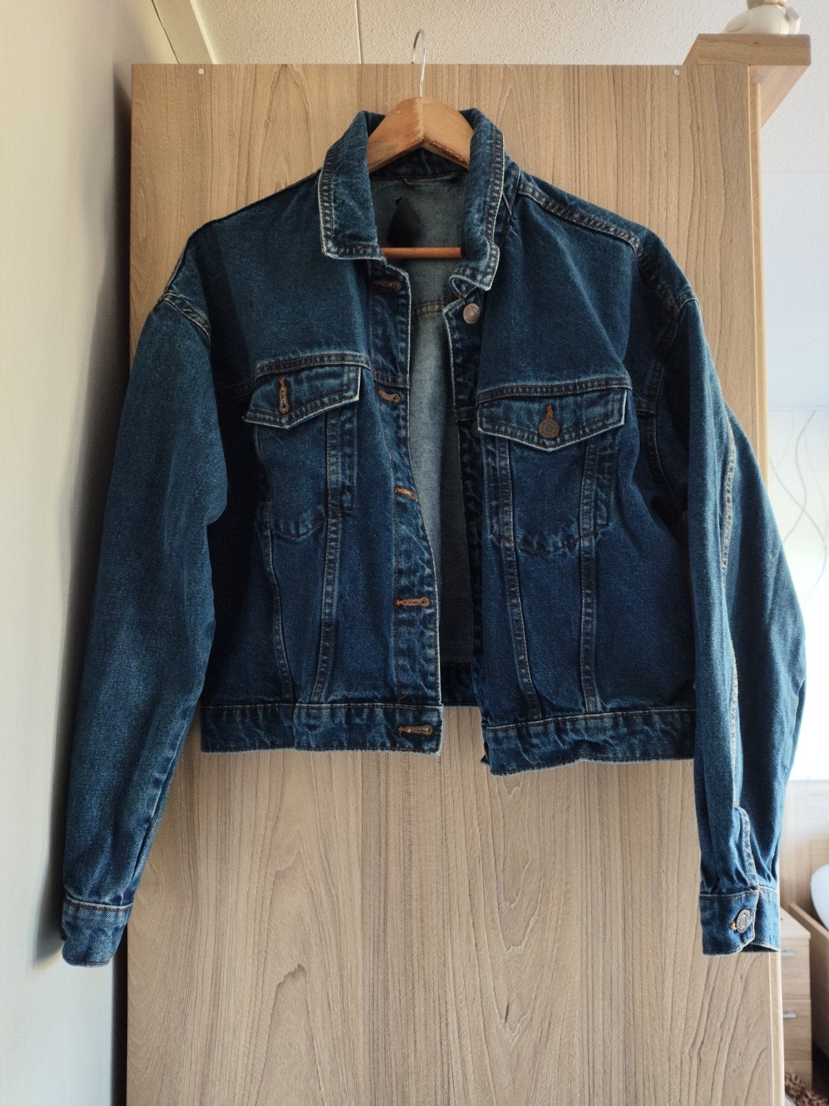 Noisy May spijkerjasje - Maat XL, Blauw, Maat 46/48 (XL) of groter, Ophalen of Verzenden, Zo goed als nieuw
