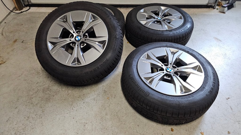 Originele BMW X1 X2 iX1 iX2 Styling 864 | 17 inch winterset, Auto-onderdelen, Gebruikt, Banden en Velgen, 17 inch, Personenwagen