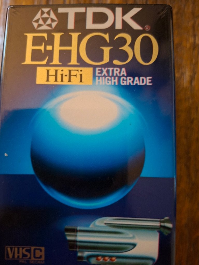 TDK E-HG45 / E-HG 30 VHS-C, Alle leeftijden, Ophalen of Verzenden, Nieuw in verpakking, Overige genres