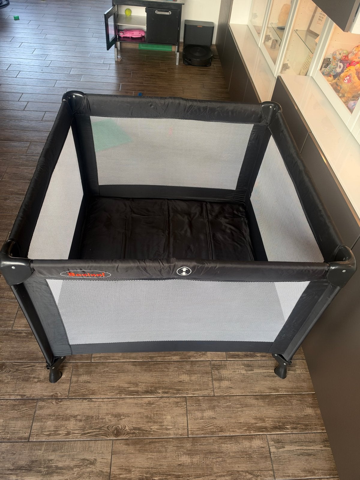 Box met boxkleed 1x1 meter, Kinderen en Baby's, Ophalen, Gebruikt, Vierkant, Boxkleed