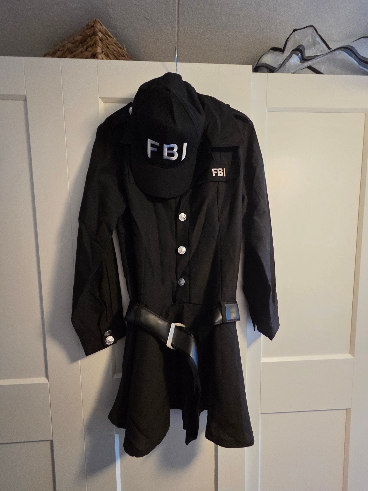 FBI Agent Kostuum Maat 40/42 met Accessoires, Ophalen of Verzenden, Gebruikt, Pak of Jurk