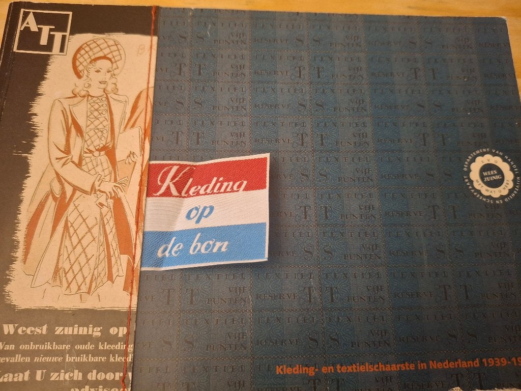 Kleding op de bon ,textielschaartste in Nederland 1939-1949, Verzenden, Meerdere auteurs, Overige onderwerpen, Tweede Wereldoorlog