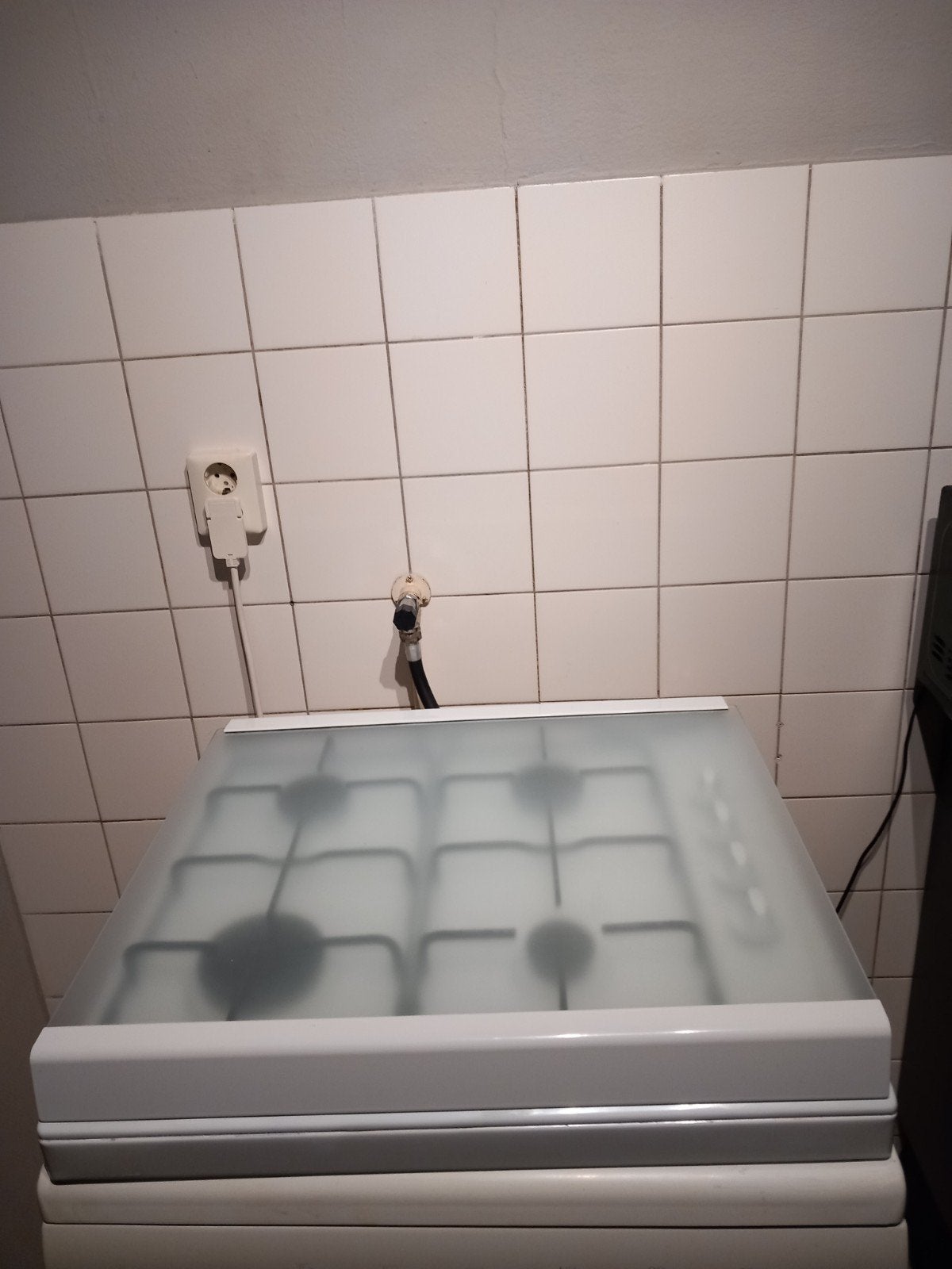 gaskookplaat opbouw-vrijstaand met gasslang. Ophalen Delft, Ophalen, 4 kookzones, Zo goed als nieuw, Gas