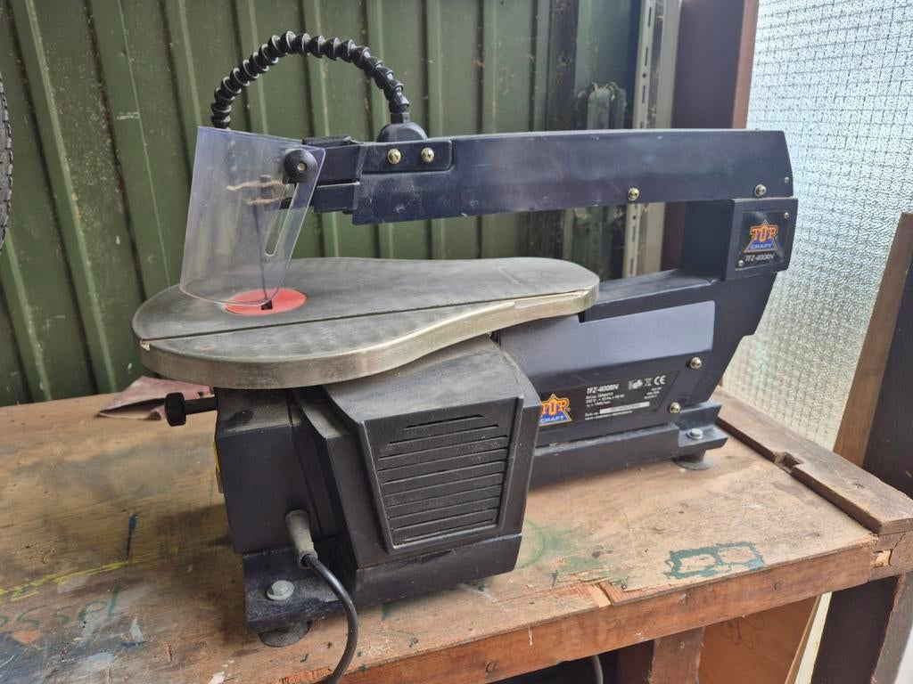 Tide Craft Figuurzaagmachine - RC-400H, Ophalen, Gebruikt, Figuurzaag, Minder dan 600 watt