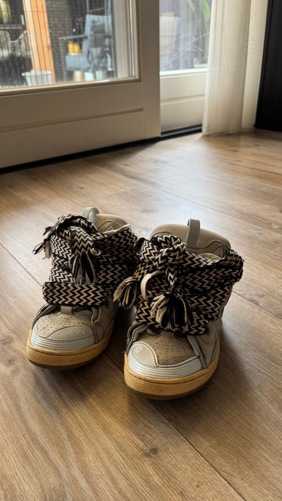 Lanvin curb schoenen, Ophalen of Verzenden, Sneakers of Gympen, Gedragen, Groen