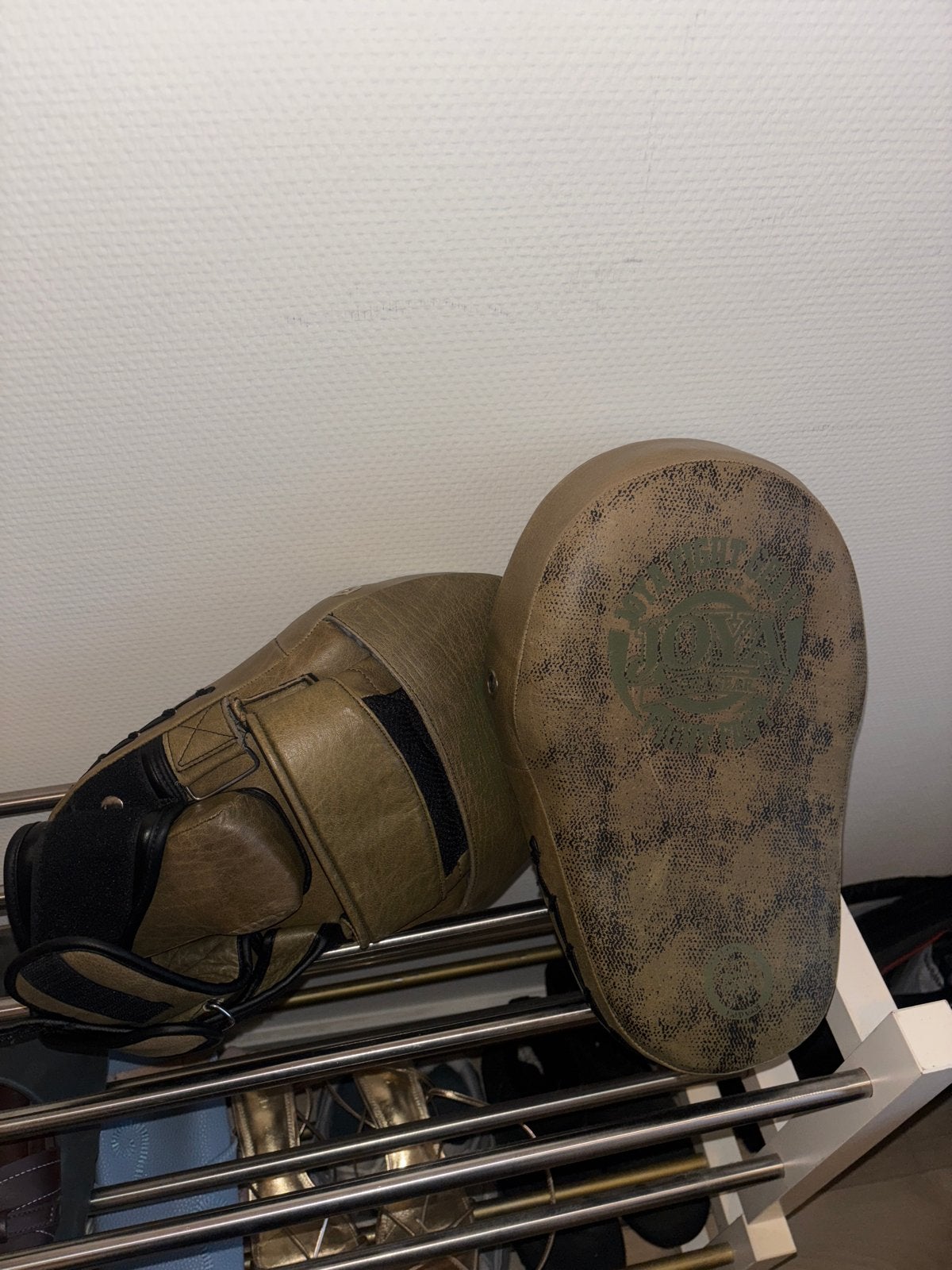 kickboks pads, Sport en Fitness, Ophalen of Verzenden, Gebruikt, Boks-accessoire