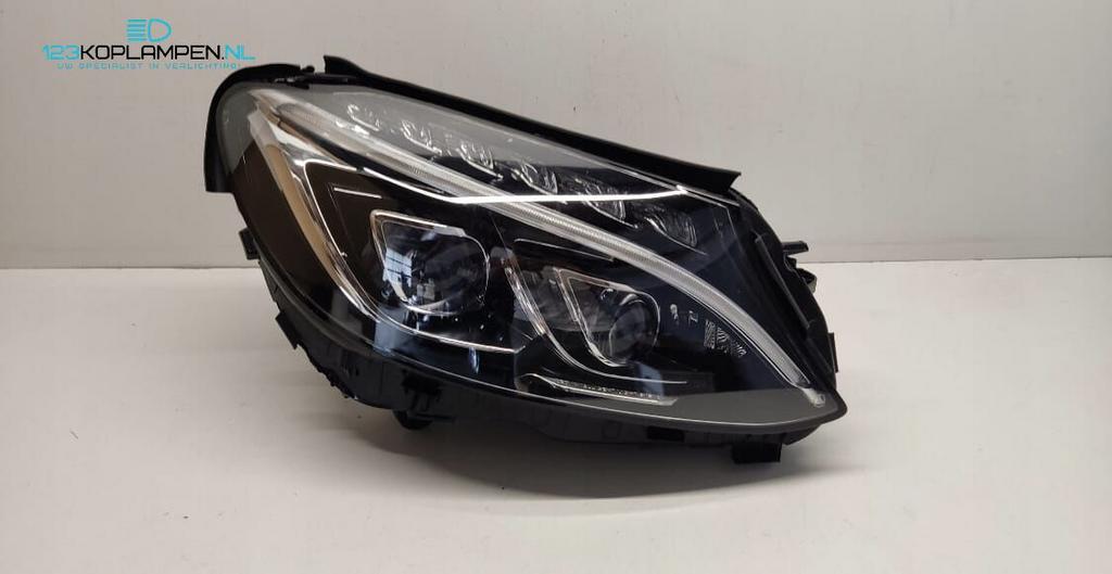 Mercedes C Klasse W205 Full Led ILS Koplamp rechts, Gebruikt, -, Ophalen of Verzenden, -