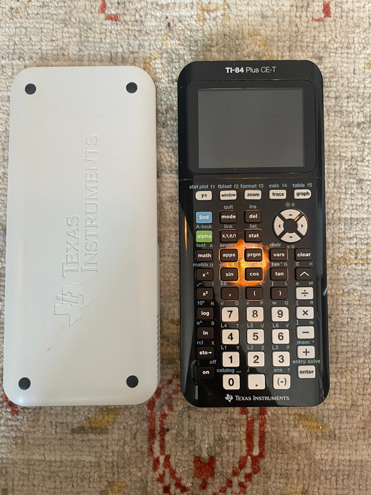 Texas Instruments - TI-84 Plus CE-T, Ophalen of Verzenden, Grafische rekenmachine, Gebruikt