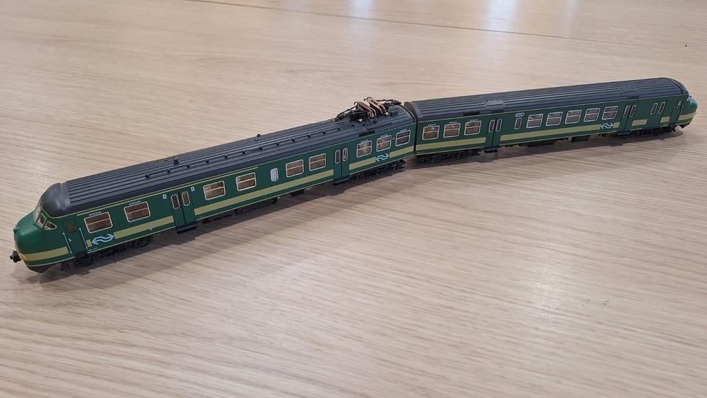 Fleischmann Plan V NS  groen  h0, Hobby en Vrije tijd, Gelijkstroom, Fleischmann, Wagon, Ophalen of Verzenden