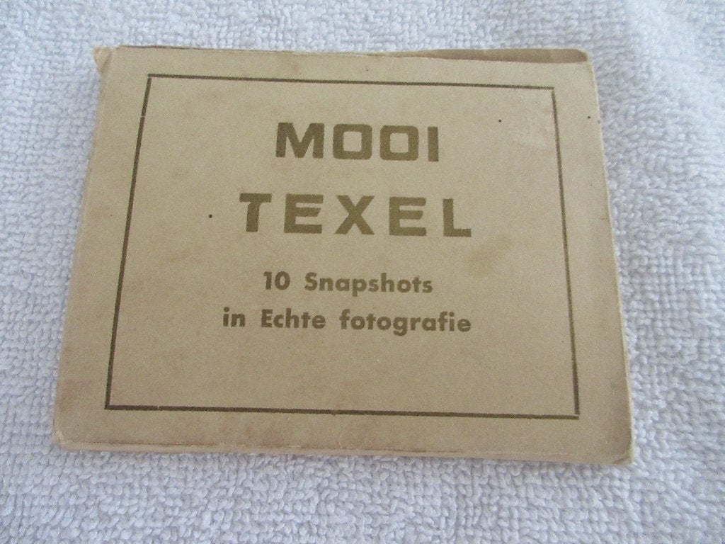 Texel 10 snapshots met o.a de vuurtoren zwart/wit., Ophalen of Verzenden, 1940 tot 1960, Ongelopen, Waddeneilanden