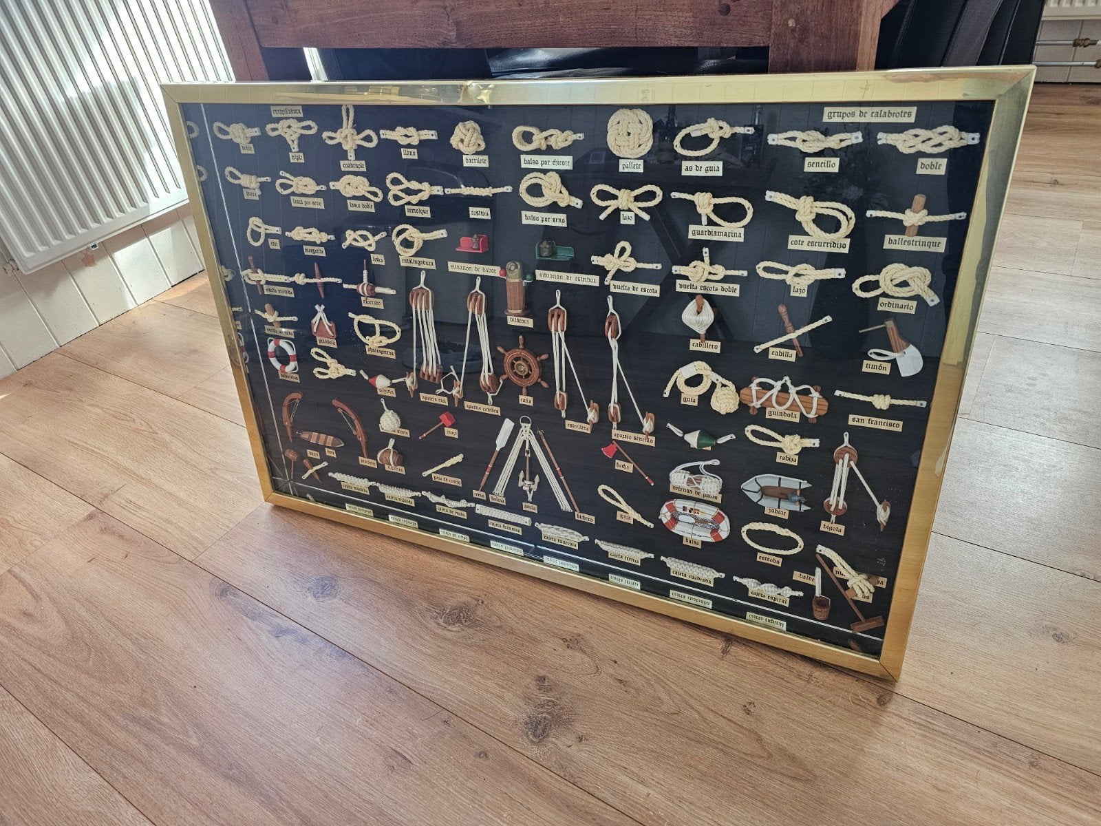 Maritiem knopenbord, Ophalen of Verzenden, Gebruikt