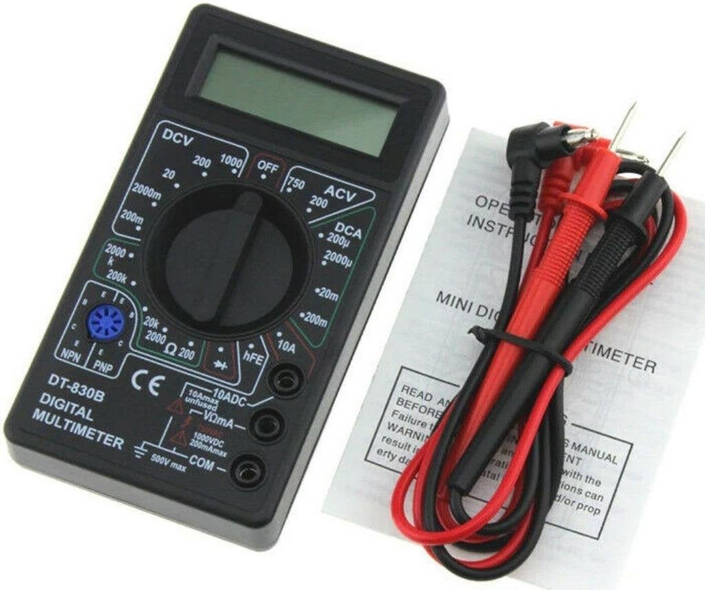 Multimeters in 3 modellen - Nieuw, Doe-het-zelf en Verbouw, Meetapparatuur, -, Nieuw, Ophalen of Verzenden, -