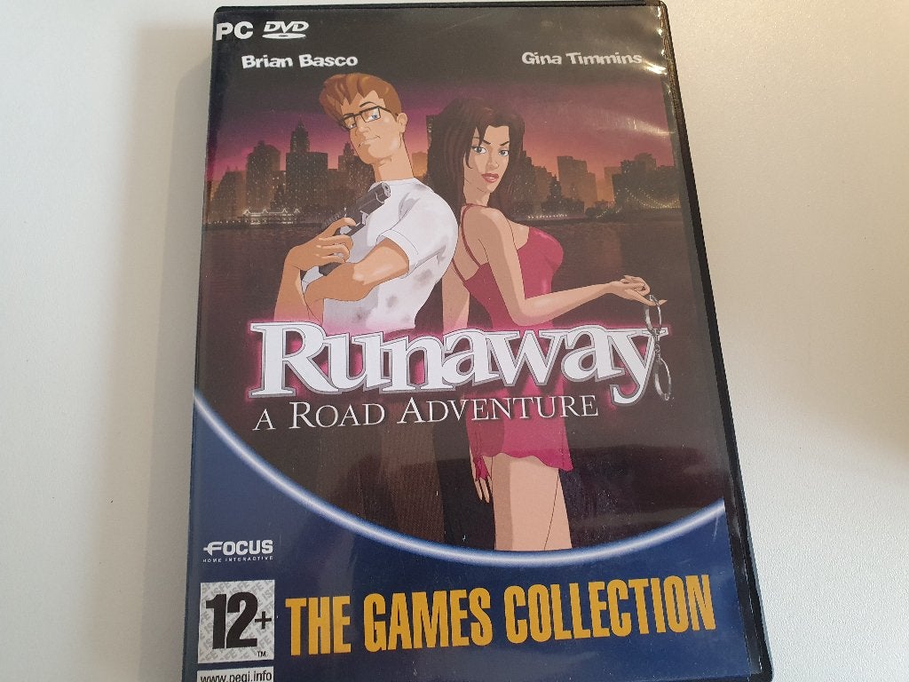Runaway a Road Adventure -- pc adventure game-, Avontuur en Actie, 1 speler, Ophalen of Verzenden, Zo goed als nieuw