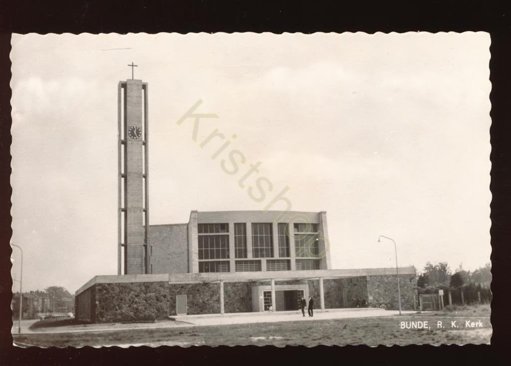 Bunde - R.K. Kerk [003-6306, Verzamelen, Verzenden, 1960 tot 1980, Gelopen, Limburg