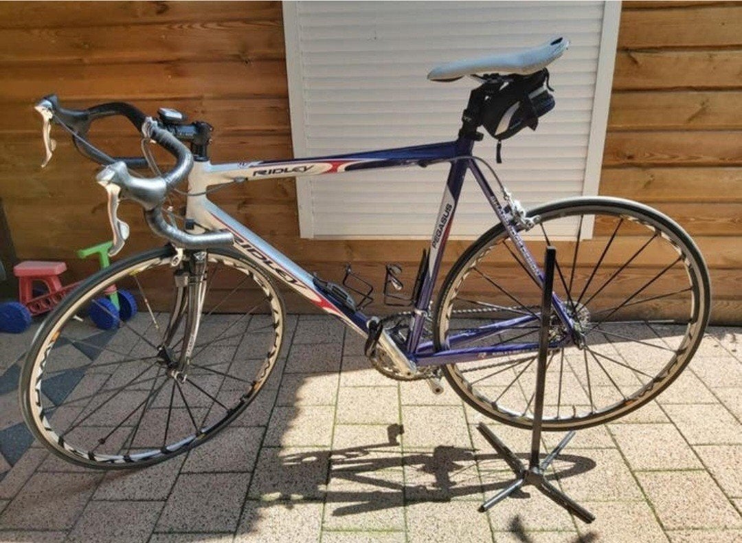 RIDLEY BIKE PEGASUS, Velgrem, Zo goed als nieuw, Meer dan 20 versnellingen, 53 tot 57 cm