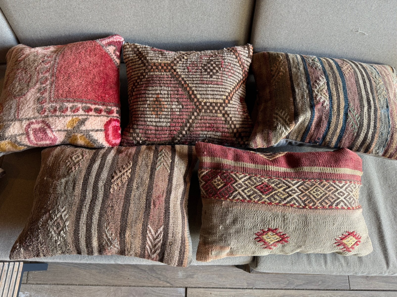 Kilim sierkussens, Ophalen of Verzenden, Zo goed als nieuw, Vierkant, Sierkussen