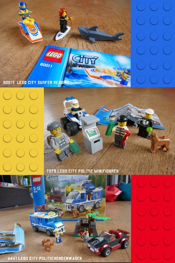 Lego City Sets, Ophalen, Lego, Zo goed als nieuw, Compleet