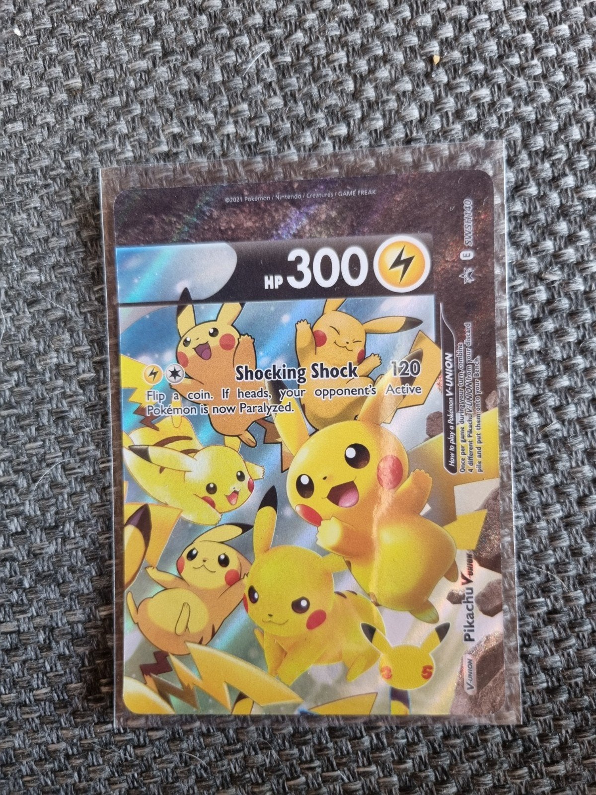 pikachu celebration, Ophalen, Speelkaart(en)