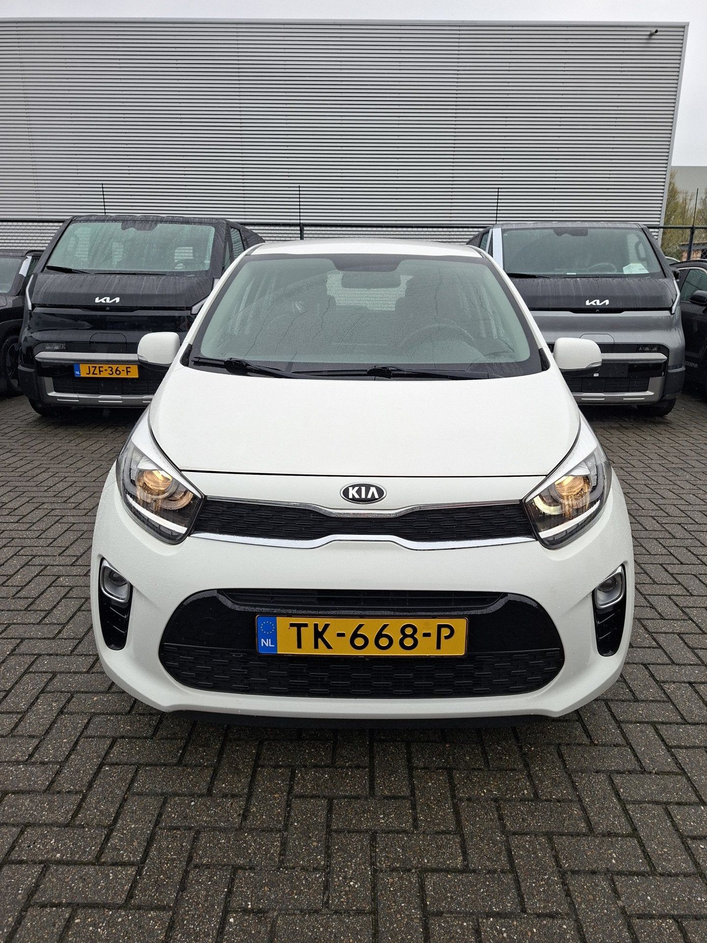 Kia Picanto 1.0 CVVT DynamicPlusLine | Climate Control | Nav, Voorwielaandrijving, Stof, Gebruikt, 4 stoelen
