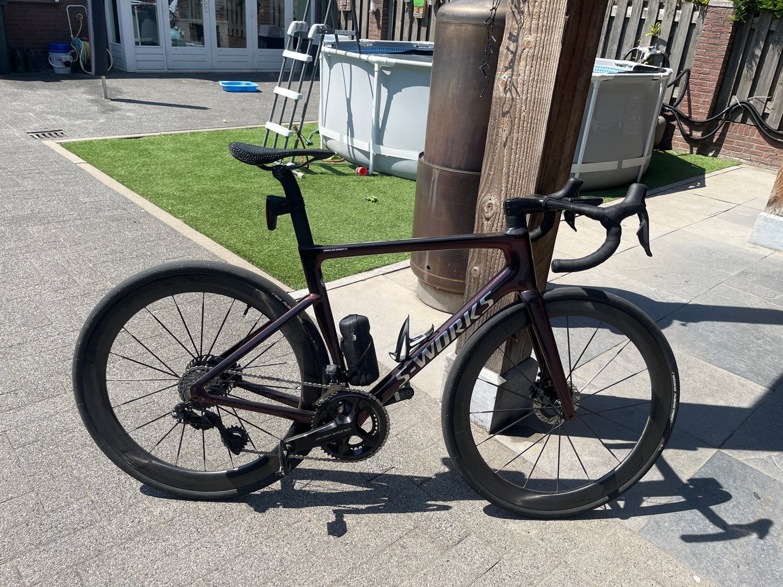 S-Works Tarmac SL7 maat 56 racefiets, Fietsen en Brommers, Fietsen | Racefietsen, 28 inch, Carbon, Heren, Zo goed als nieuw