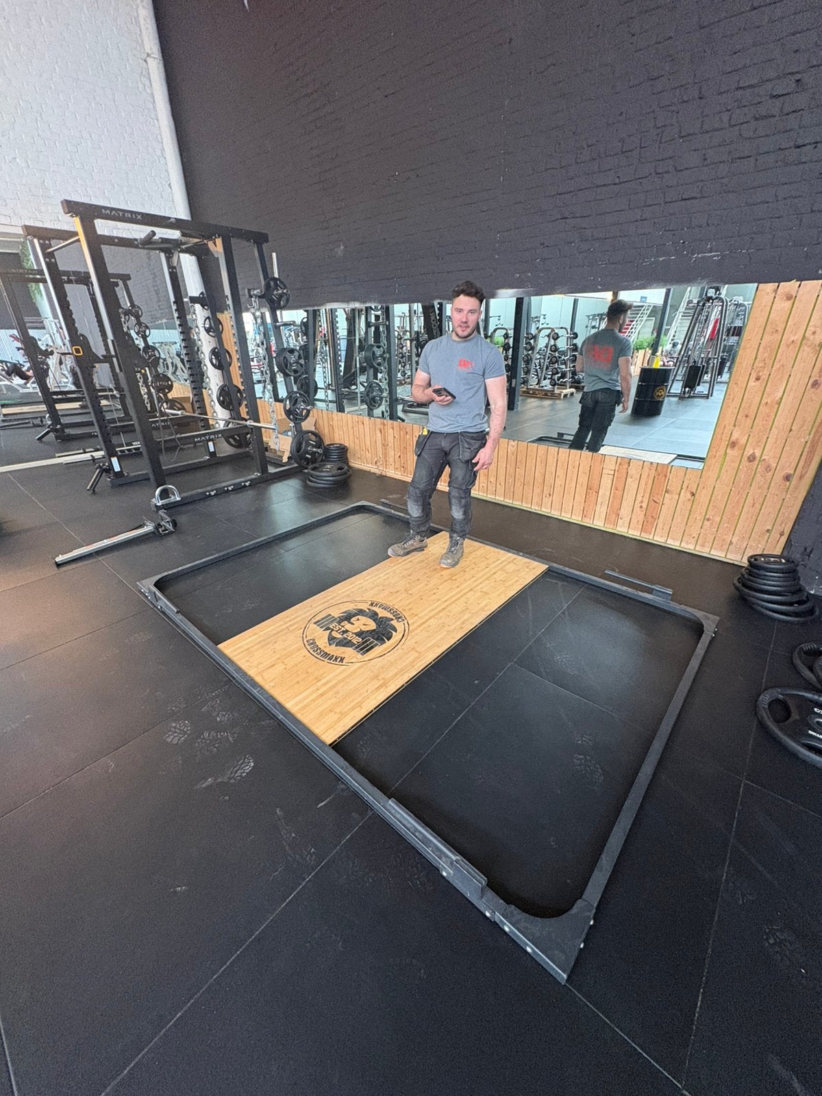 Lifemaxx deadlift platform, Ophalen of Verzenden, Zo goed als nieuw, Overige typen