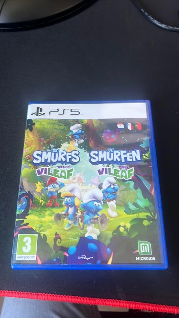 PS5 - De Smurfen missie Vileaf, Microoids, Ophalen of Verzenden, Zo goed als nieuw, Vanaf 3 jaar