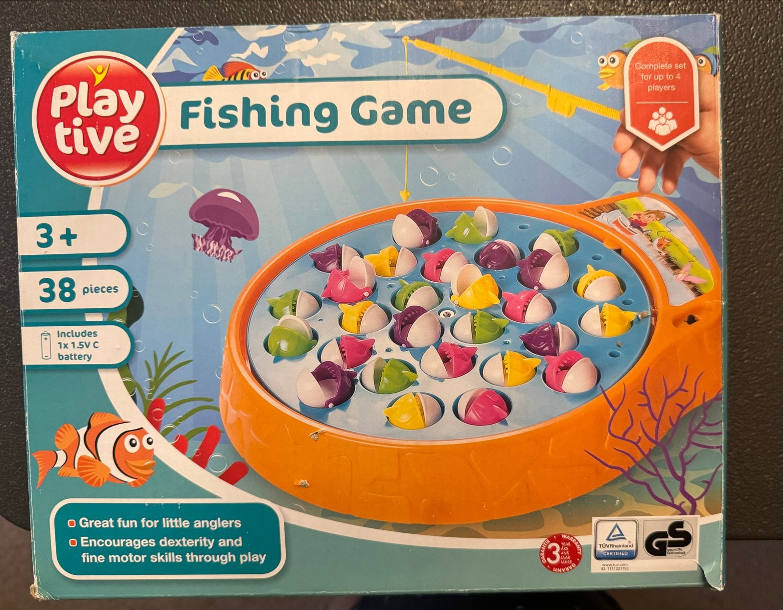 Playtive Fishing Game - Visspeelgoed voor kinderen, Kinderen en Baby's, Ophalen of Verzenden, Gebruikt, Jongen of Meisje