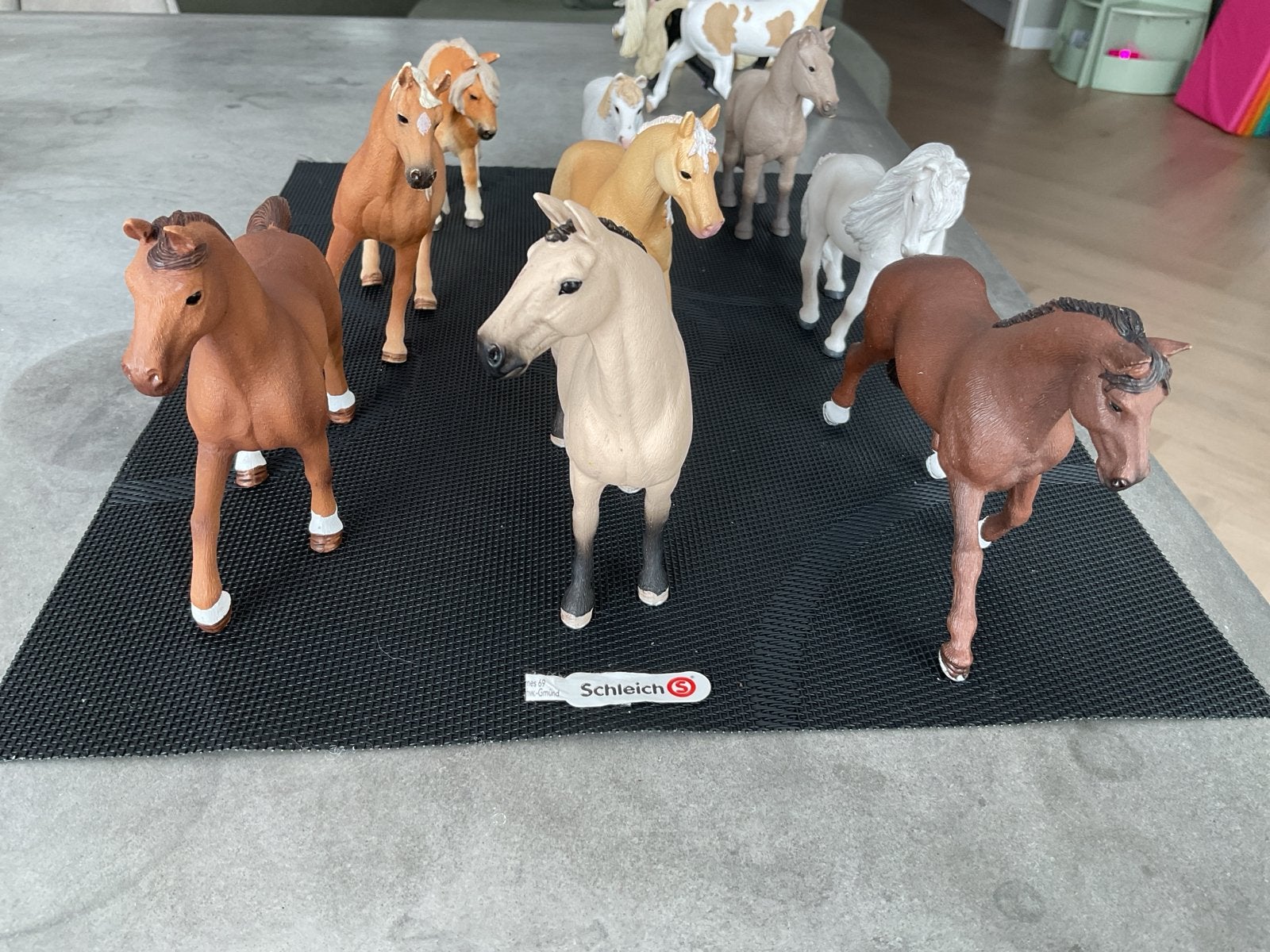 Grote collectie Schleich paarden - 12 stuks, Ophalen of Verzenden, Gebruikt, Jongen of Meisje