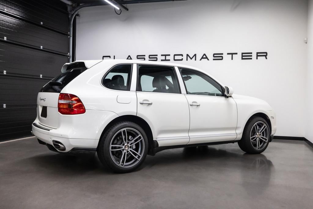 Porsche Cayenne 4.8 S Btw auto, Fiscale waarde € 8.000,- (, Auto's, Porsche, Automaat, Cayenne, Wit, Leder