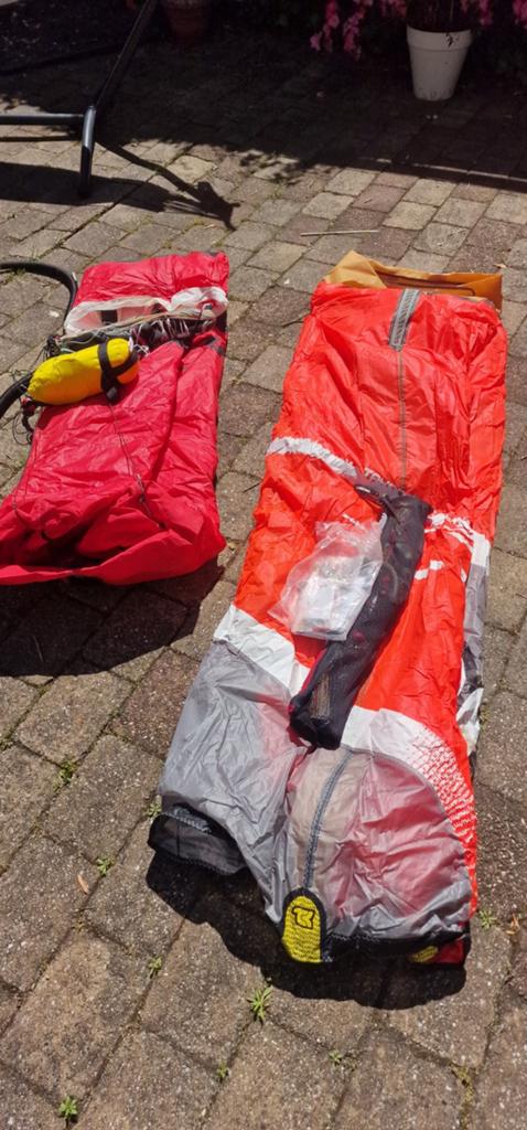 Complete Kitesurf Set: Cabrinha Kite, Board, Bar & Trapeze, Ophalen of Verzenden