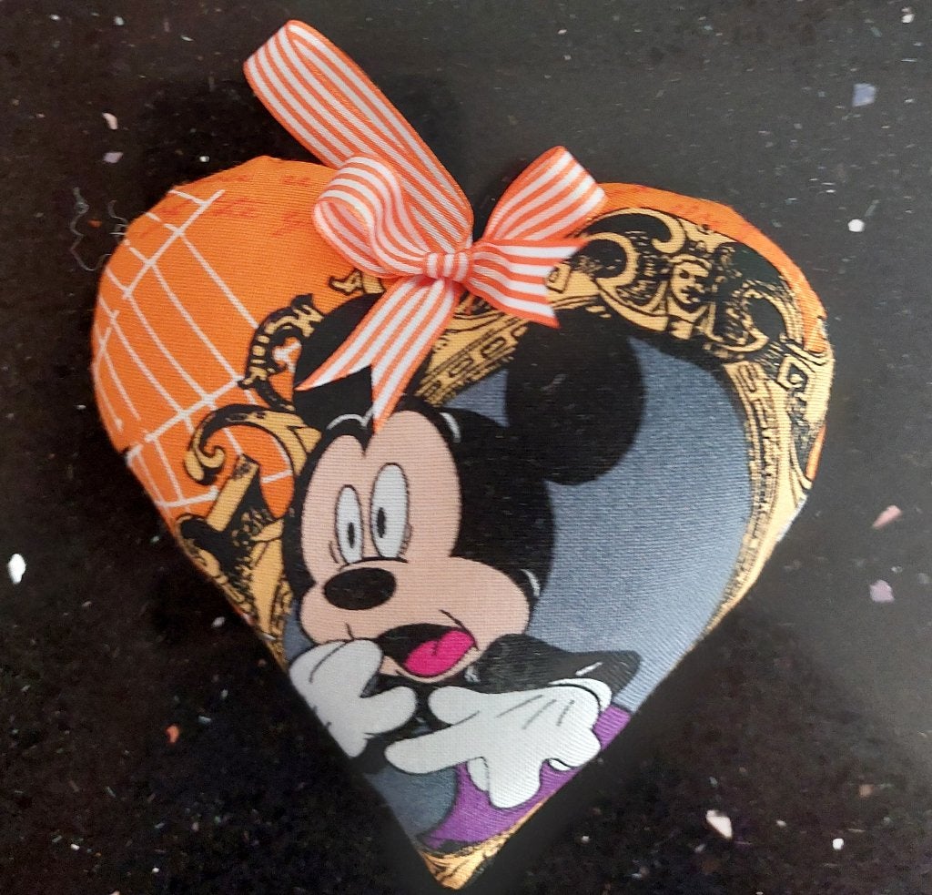 nieuw-Mickey Halloween hanger/hartje scary face funny, Ophalen of Verzenden, Mickey Mouse, Nieuw, Overige typen