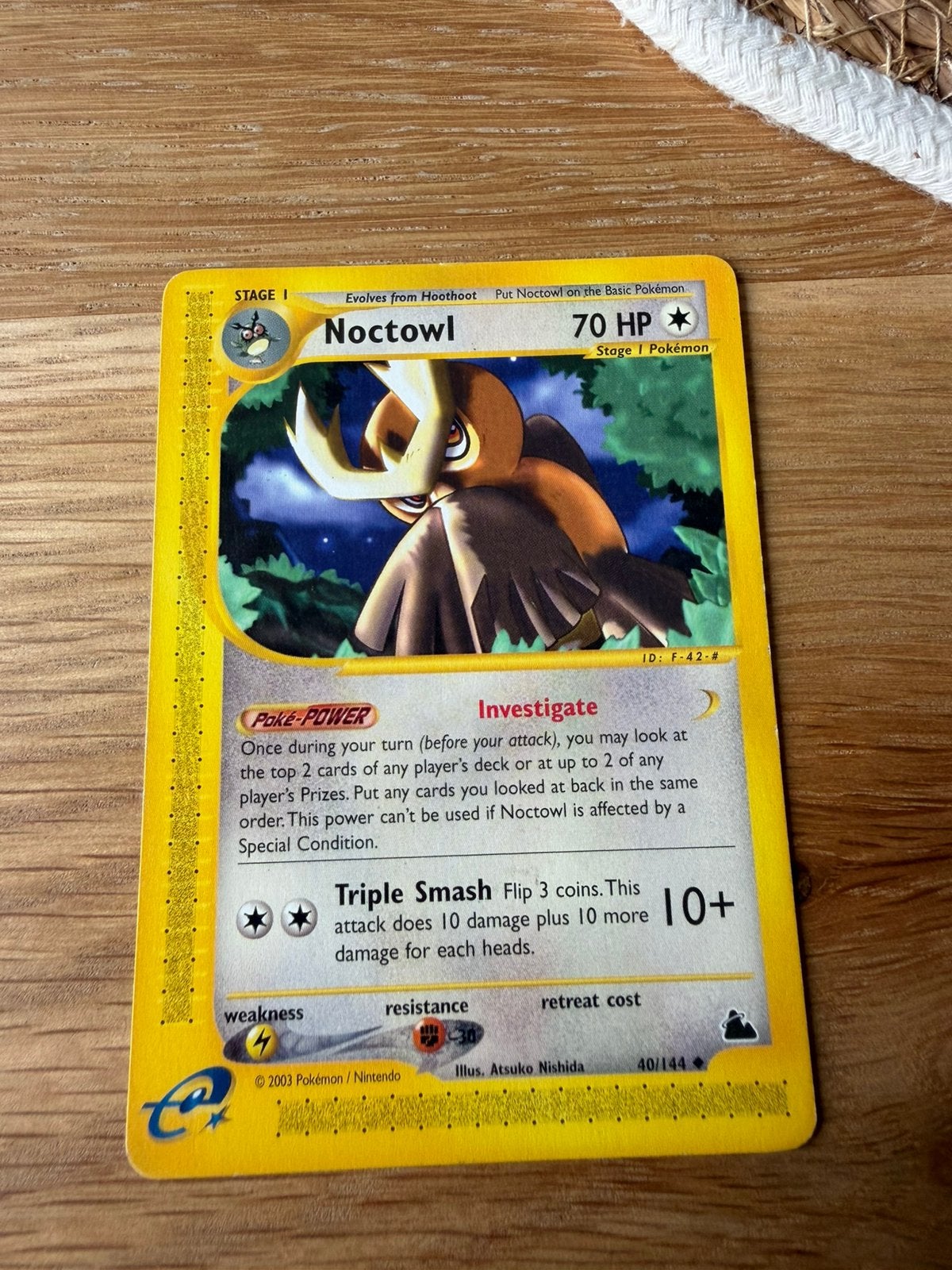 Noctowl 40, Verzenden