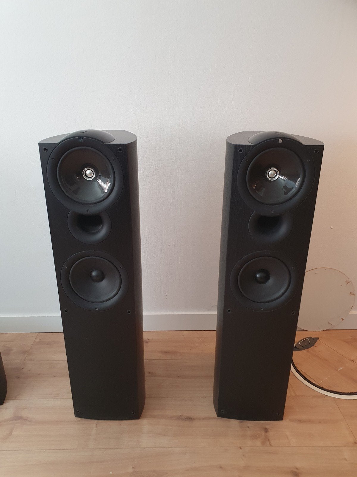 KEF Q5 Vloerstaande luidsprekers (2x), Ophalen of Verzenden, 120 watt of meer, Front, Rear of Stereo speakers, Overige merken