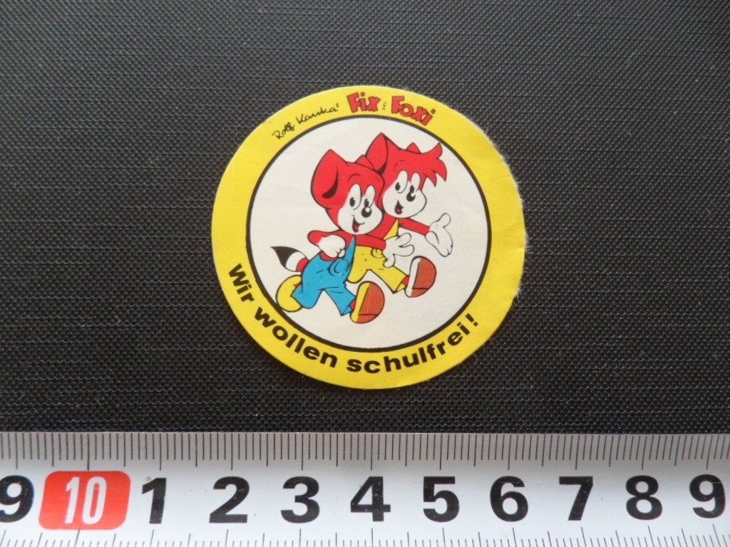 sticker strip fix & foxi - wir wollen schulfrei !, Ophalen, Zo goed als nieuw