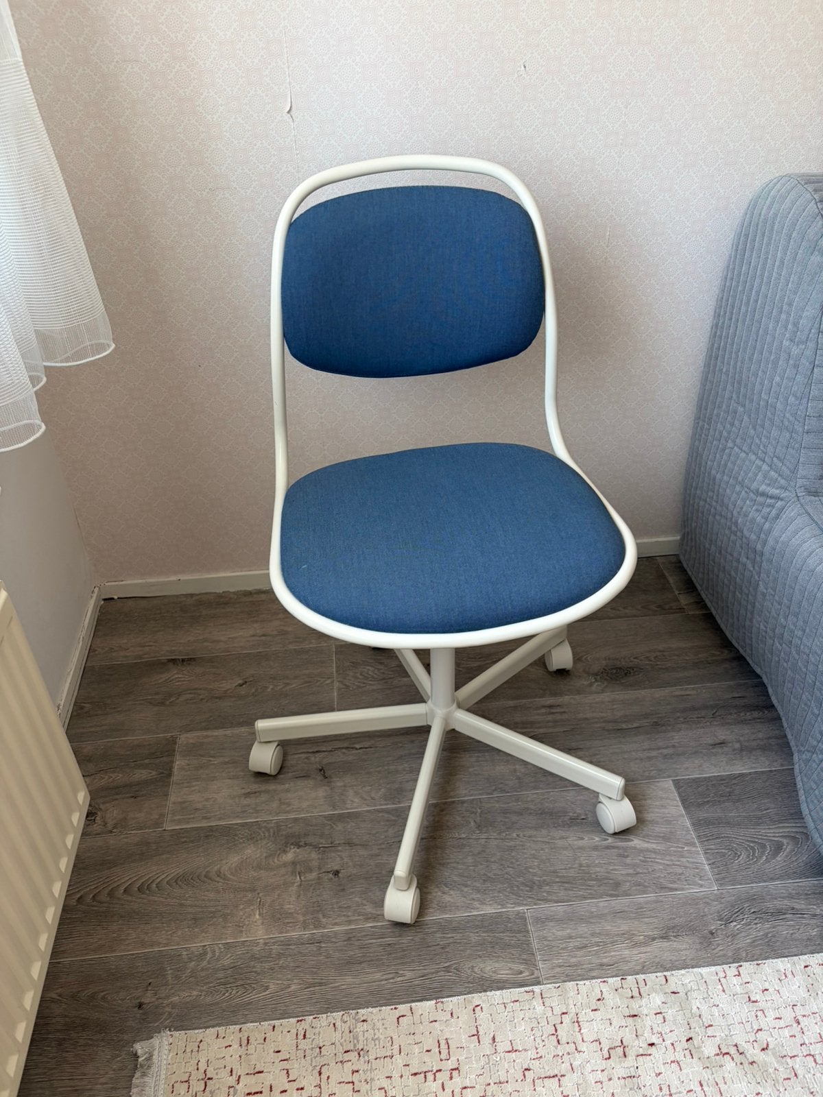 Bureaustoel IKEA ÖRFJÄLL, Ophalen, Zo goed als nieuw, Blauw, Bureaustoel