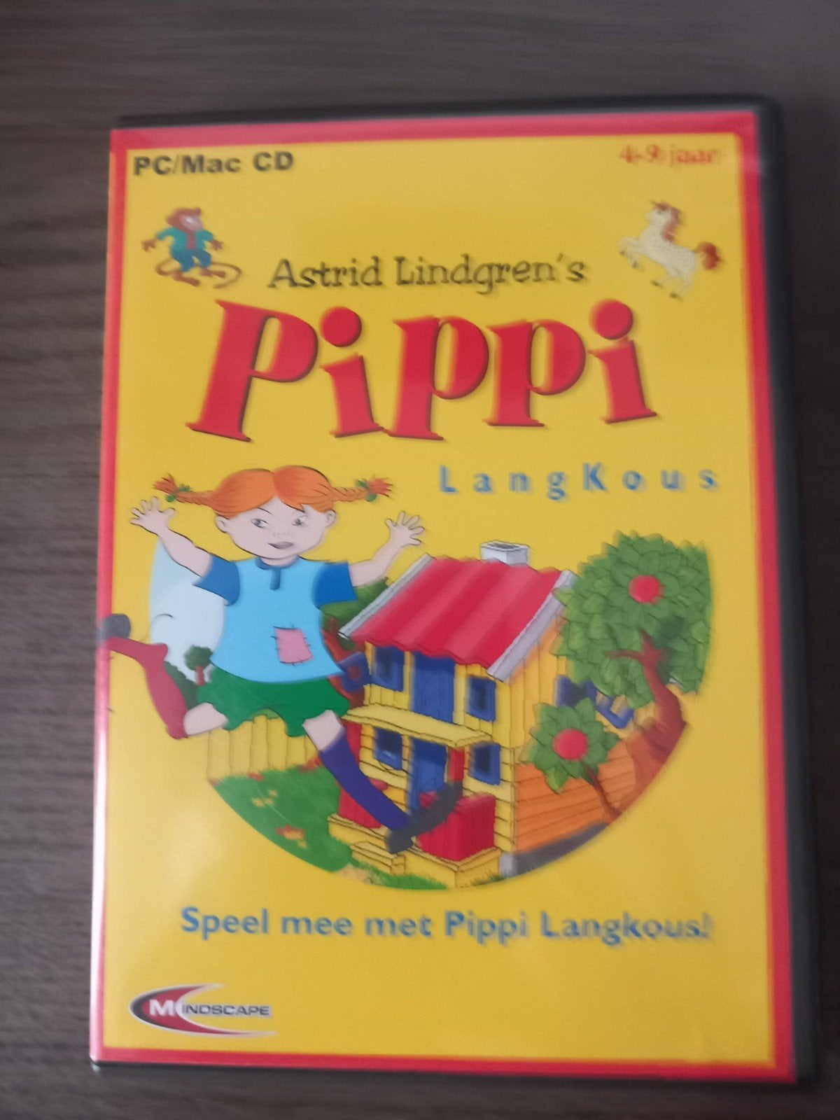 Astrid Lindgren's Pippi Langkous PC/Mac CD-ROM, Puzzel en Educatief, Gebruikt, 1 speler, Ophalen of Verzenden
