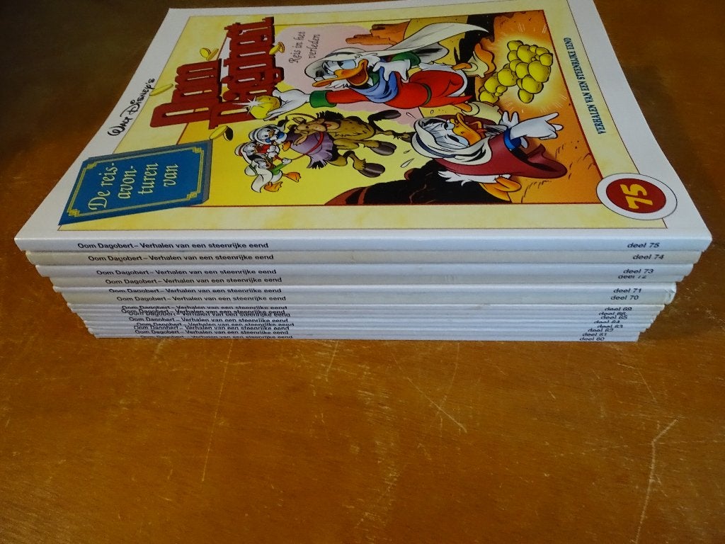 Oom Dagobert Duck de Reisavonturen 14 delen Don Rosa, Eén stripboek, Ophalen, Zo goed als nieuw