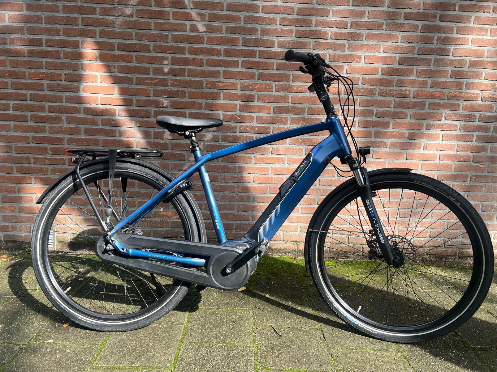 Nette dutch id elektrische herenfiets bosch middenmotor, 51 tot 55 cm, Ophalen of Verzenden, Zo goed als nieuw, Overige merken