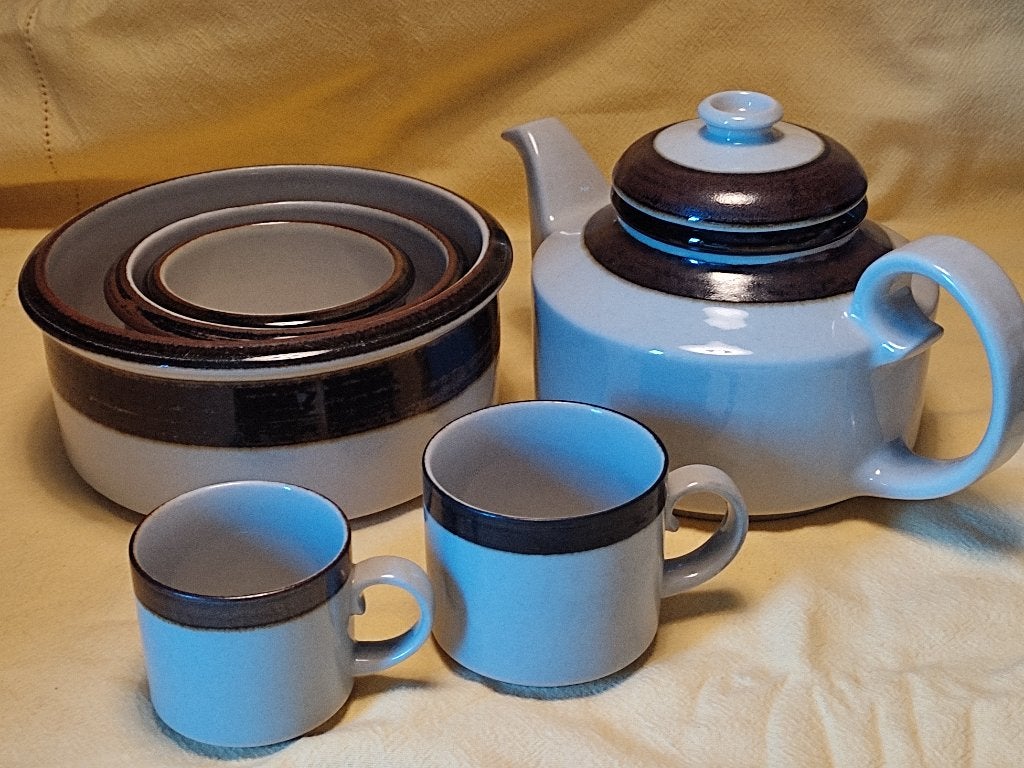 Servies onderdelen - vintage - Karelia Arabia Finnland, Huis en Inrichting, Keuken | Servies, Ophalen, Arabia, Keramiek, Zo goed als nieuw