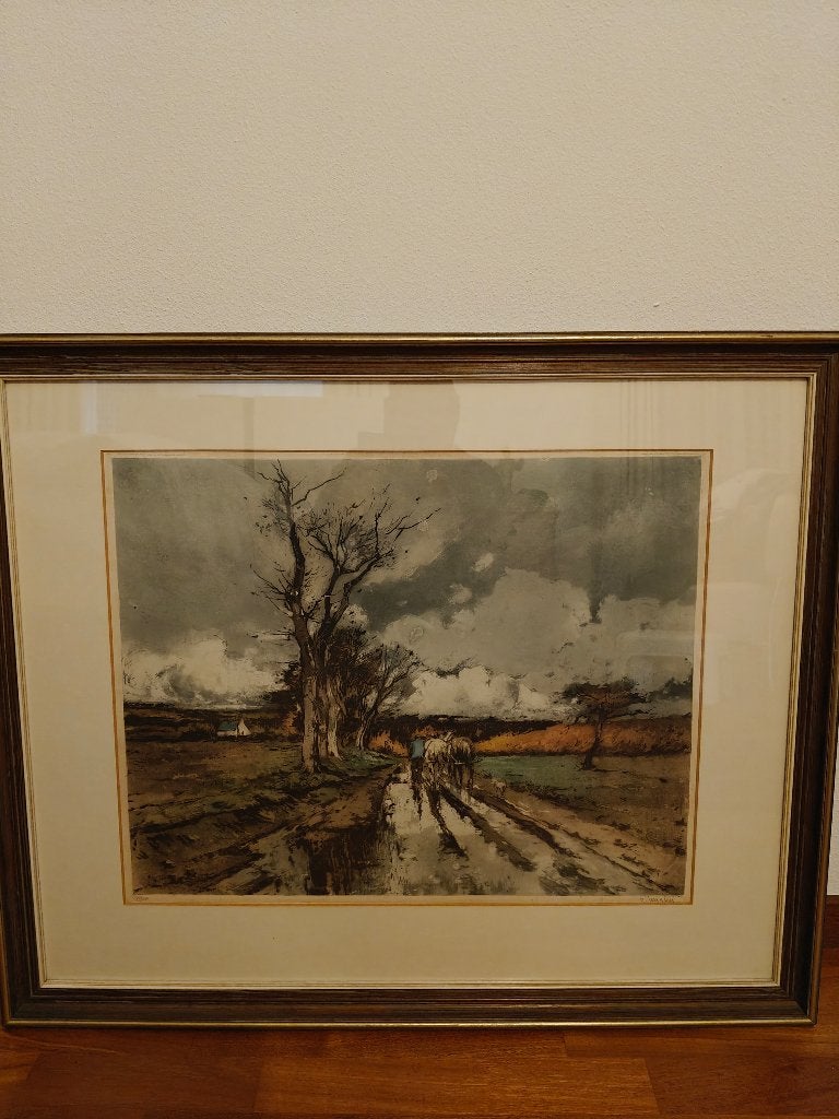 Schilderij, Ophalen