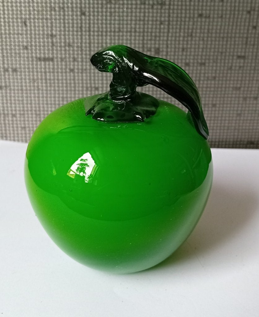 kunstglas groene appel, Verzenden