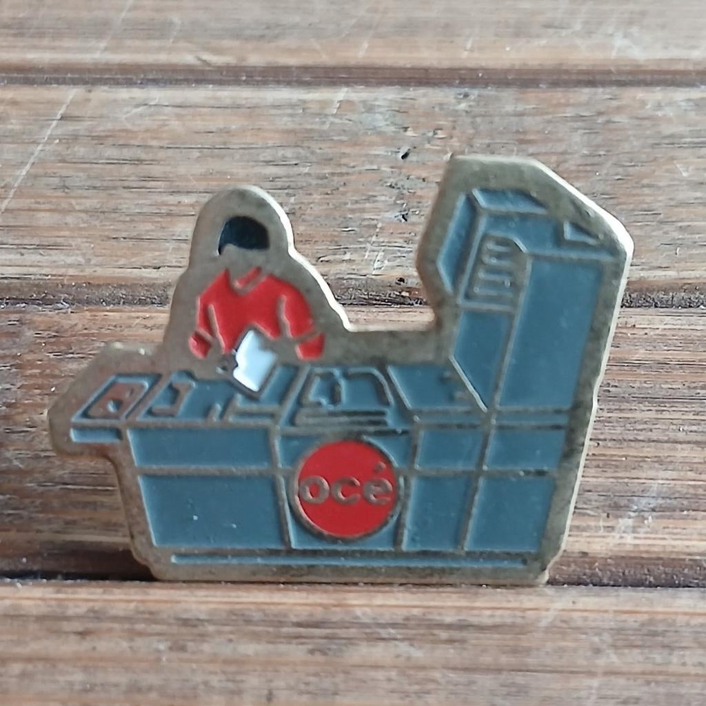 Nederlands reclame pin, speldje., Ophalen of Verzenden, Gebruikt, Overige onderwerpen