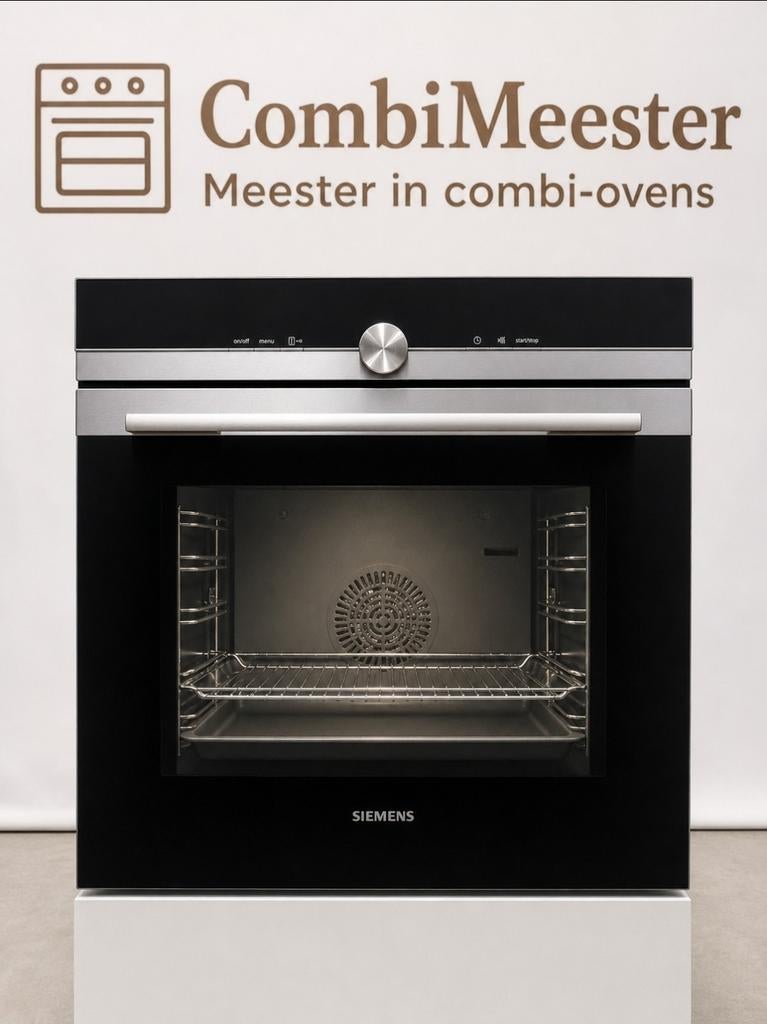Siemens iQ700 HS636GDS1 combi-stoomoven 60 cm FullSte, Hete lucht, Geen, Refurbished, Ophalen of Verzenden
