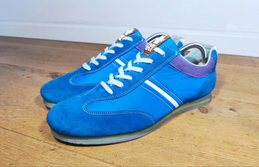 Floris van Bommel herenschoenen maat 8,5 / 42,5, Ophalen, Blauw, Floris van Bommel, Sneakers of Gympen