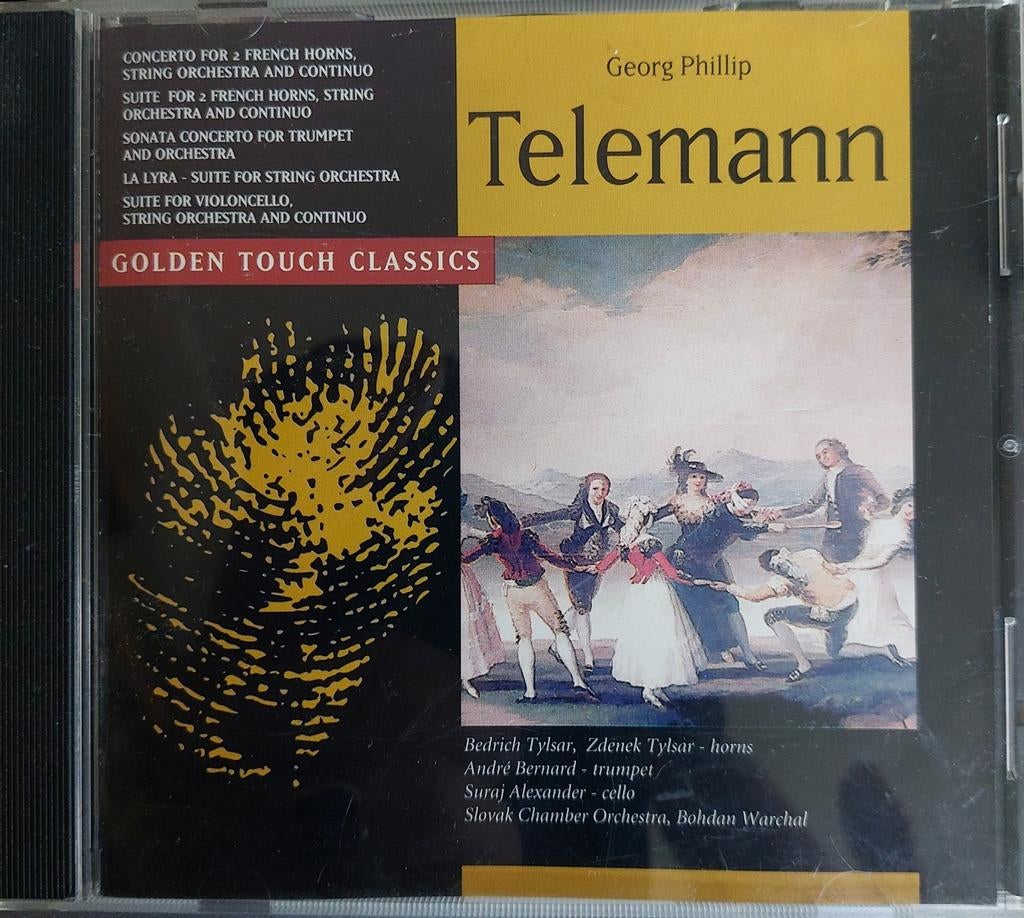 Georg Philipp Telemann - Golden Touch Classics CD, Ophalen of Verzenden, Barok, Zo goed als nieuw, Orkest of Ballet
