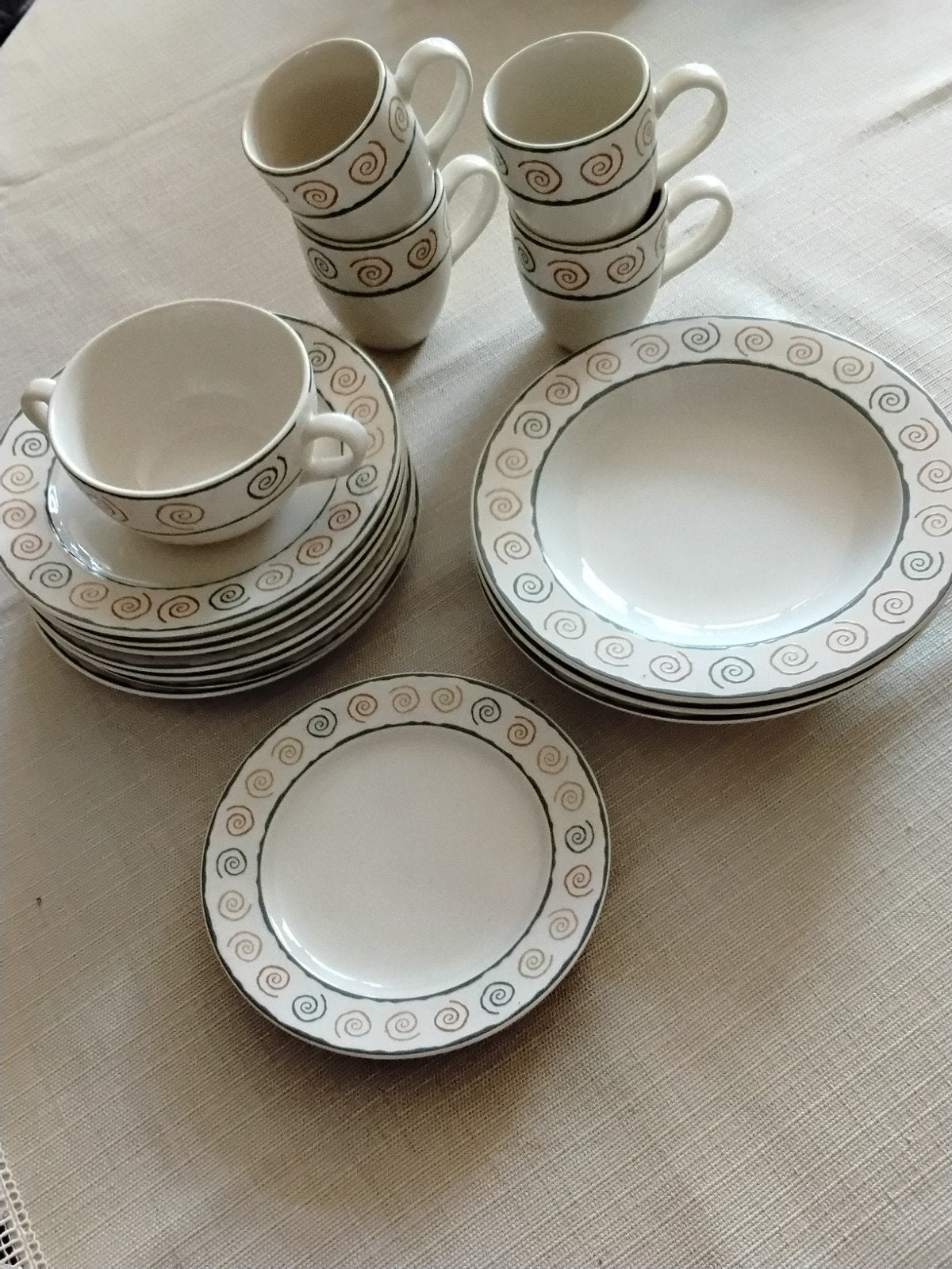 Royal Orchid servies delen, Ophalen of Verzenden