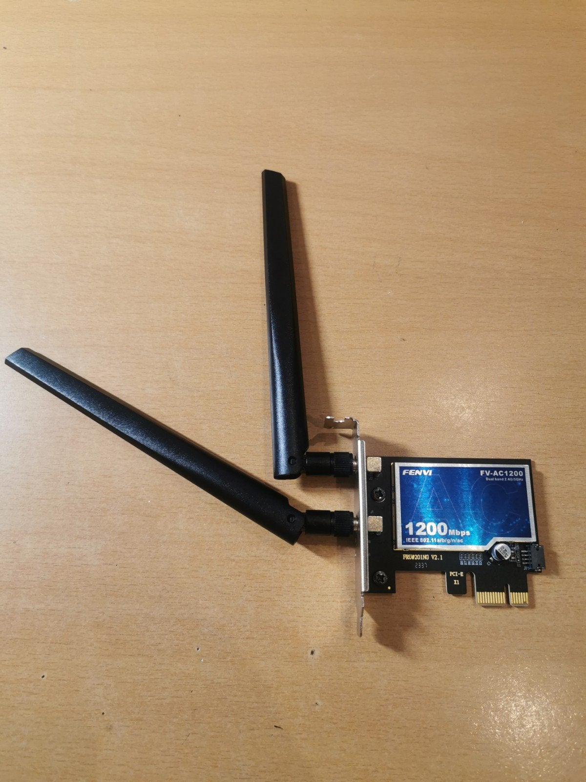 FENVI Dual Band WiFi Kaart - PCIE Netwerk Adapter, Ophalen of Verzenden, Refurbished, Intern, FENVI