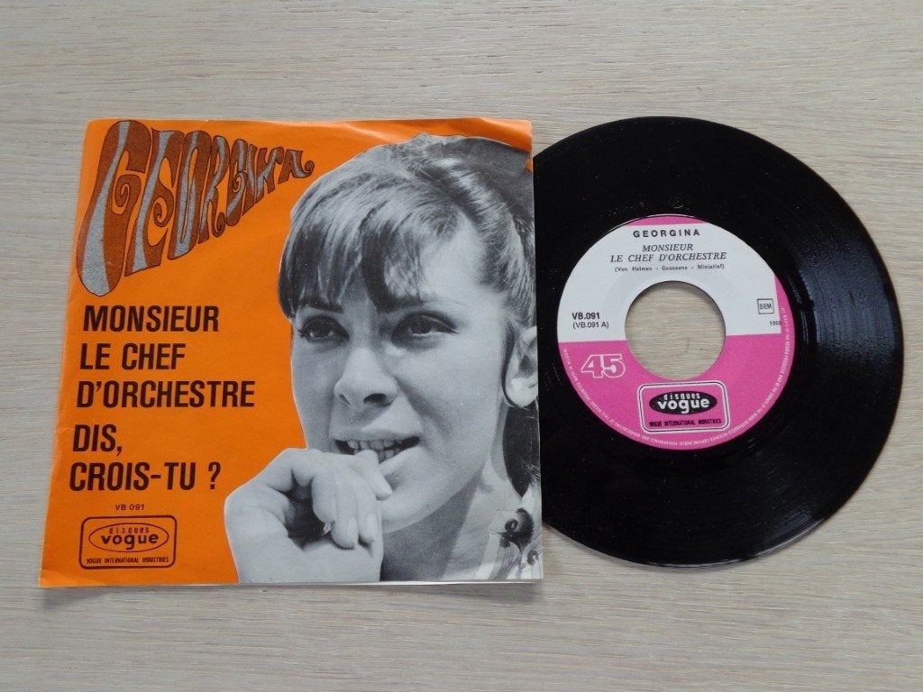 Georgina – Monsieur Le Chef D'Orchestre, Ophalen of Verzenden, Zo goed als nieuw, 7 inch, Overige genres