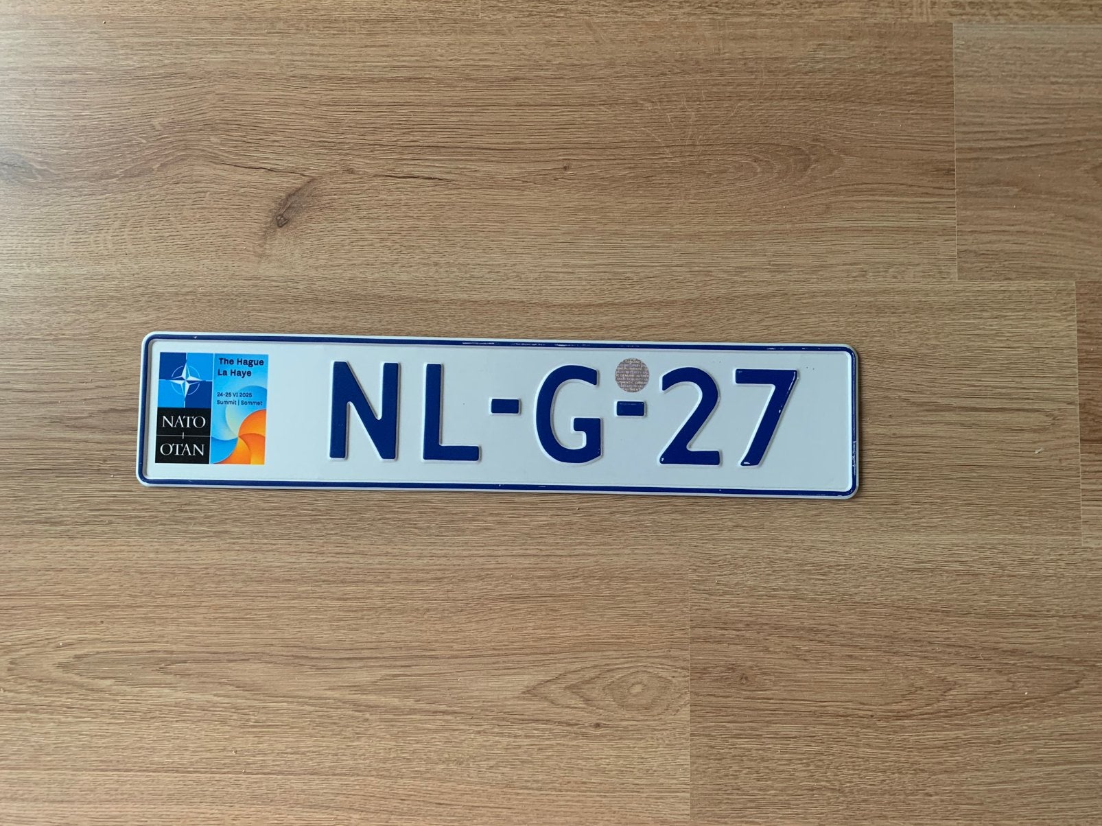 Kentekenplaat nummerplaat Nederland, Ophalen of Verzenden, Zo goed als nieuw, Auto's