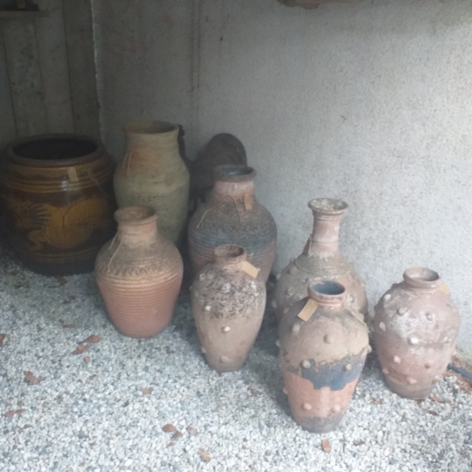 Antieke kruik ,vaas xxl , amfoor kruik terracotta, Huis en Inrichting, Woonaccessoires | Vazen, Ophalen, Overige kleuren, Aardewerk of Porselein